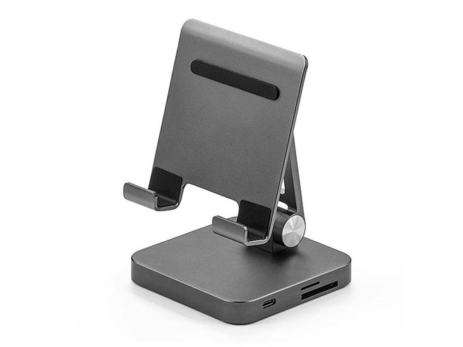 サンワ、スタンド機能付きUSB Type-Cドッキングハブ「400