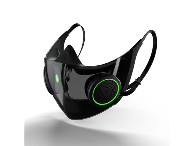 Razerが1680万色ライティング対応「スマートマスク」開発発表、口もと