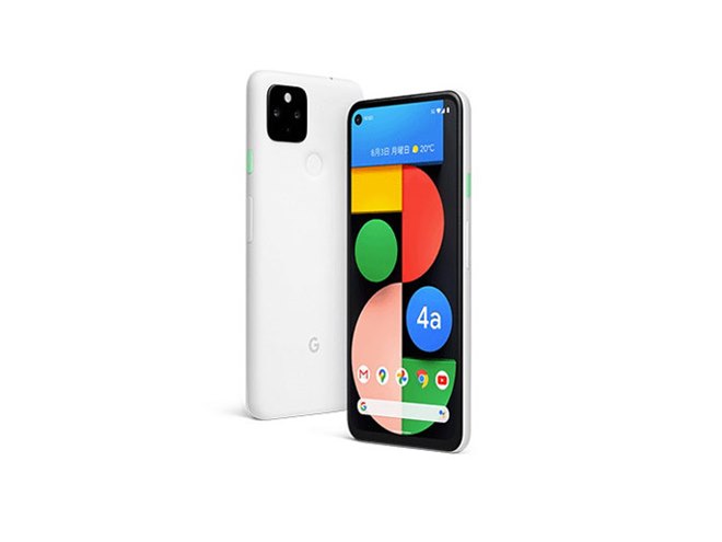 ソフトバンク、5Gスマホ「Pixel 4a（5G）」の新色Clearly Whiteを1/22
