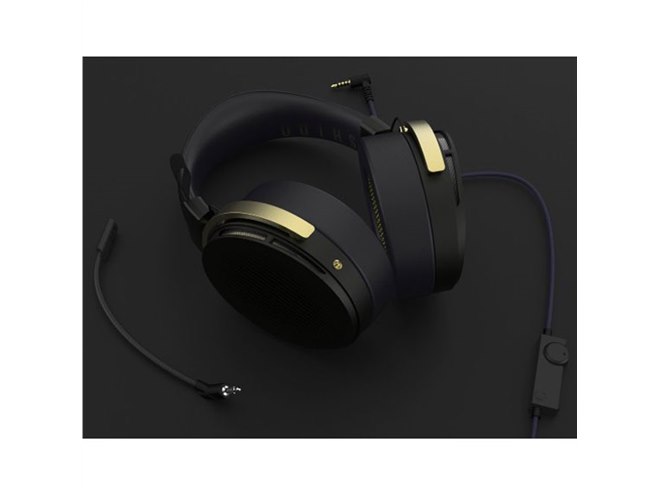 オンキヨー、接触面のムレを防ぐゲーミングヘッドセット「SHIDO:001