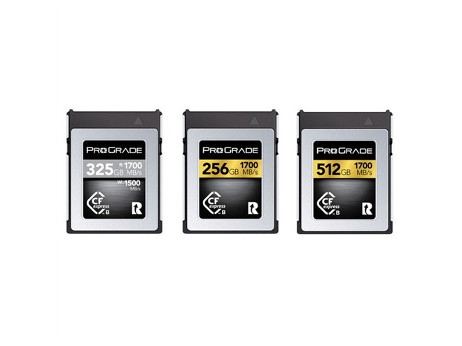 最大20%オフ、ProGrade DigitalがCFexpress Type Bカードの 最大20%オフ、ProGrade DigitalがCFexpress Type Bカードの