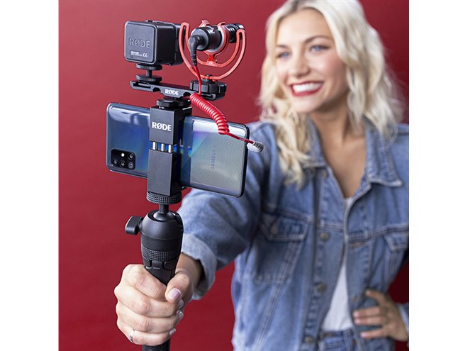 スマホでのVlog撮影向け「ブイロガーキット」3種、指向性マイク付き