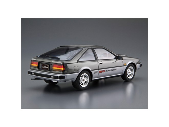 AOSHIMA、シルビア/ガゼールの車種選択式「S12 ターボRS・X」模型