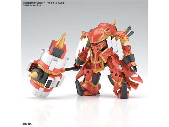 バンダイ、「新サクラ大戦」霊子戦闘機・無限（東雲初穂機）の1/24