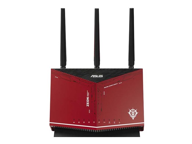 ASUS、「機動戦士ガンダム」コラボの無線LANルーター2機種の発売を延期