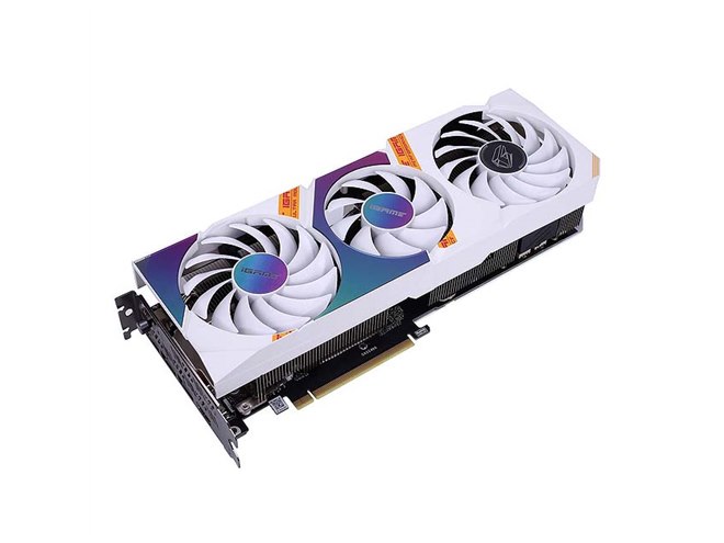 GeForce RTX 3060 Ti グラフィックボード Colorful、ターボ時1770MHzで動作する「GeForce RTX 3060 Ti」を搭載