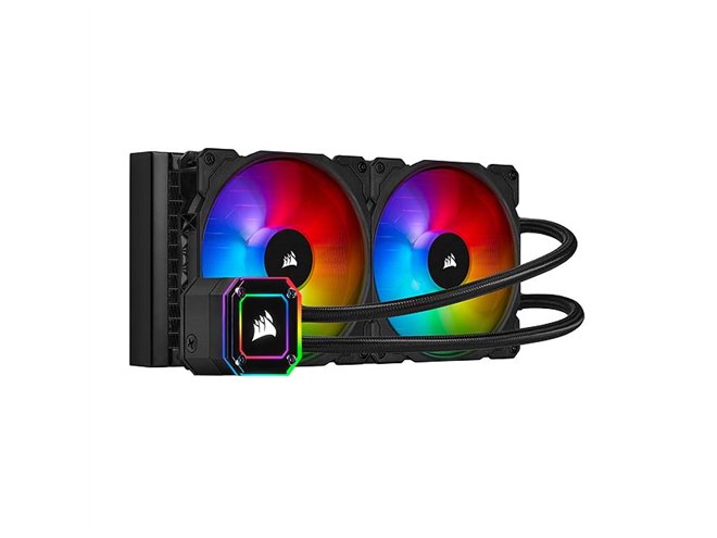 Corsair、アドレサブルRGBを採用した水冷一体型CPUクーラー「iCUE