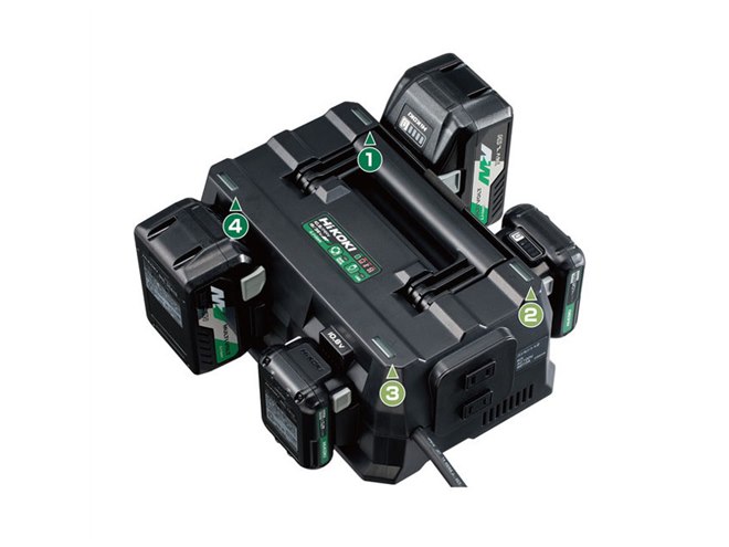 HiKOKI マルチポート充電器　UC 18YTSL(S) HiKOKI、10.8V蓄電池にも対応したマルチポート充電器「UC 18YTSL