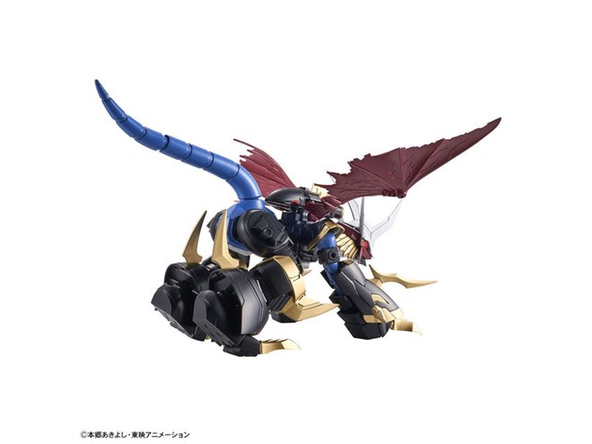バンダイ、キャラプラモ「Figure-rise インペリアルドラモン」の新画像