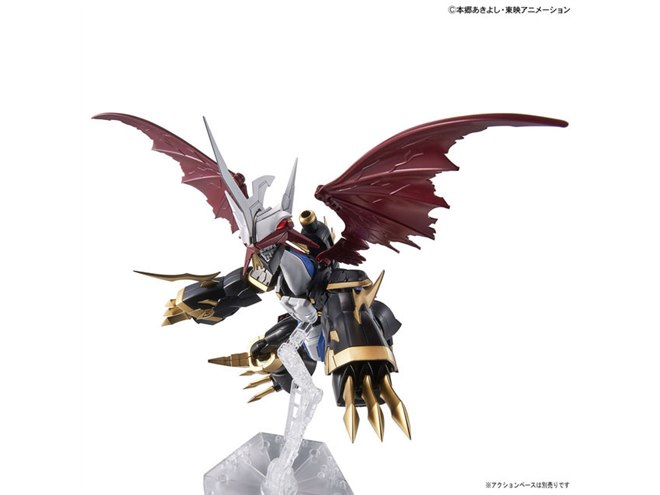 バンダイ、キャラプラモ「Figure-rise インペリアルドラモン」の新画像