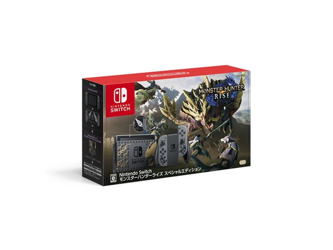 任天堂、モンスターハンターライズ特別仕様の「Nintendo Switch」を3/26発売 - 価格.com