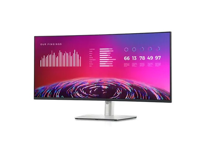 デル、曲面スクリーンを採用した37.5型モデル「U3821DW」と40型