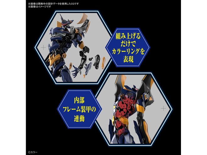 バンダイ「RG エヴァンゲリオン Mark.06」が6月発売、頭部に