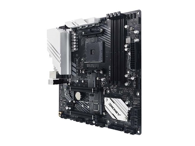 BIOSTAR、2.5ギガビットLANを搭載したMicro ATXマザー「B550M SILVER