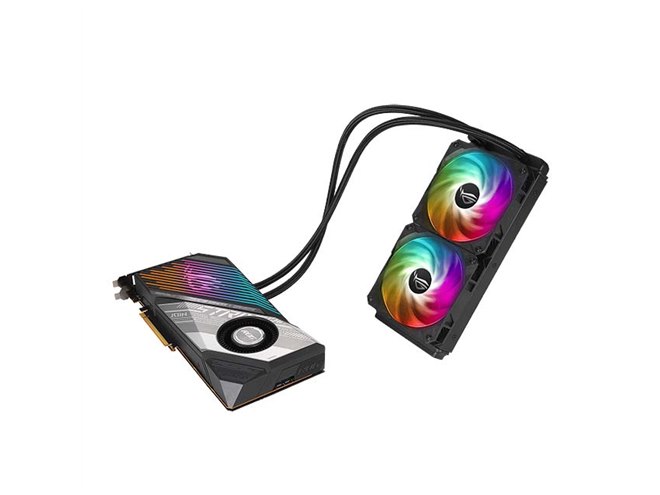グラフィックボード・グラボ・ビデオカード ROG-STRIX-LC-RX6800XT-O16G-GAMING ASUS、水冷を採用したゲーミングビデオカード「ROG-STRIX-LC