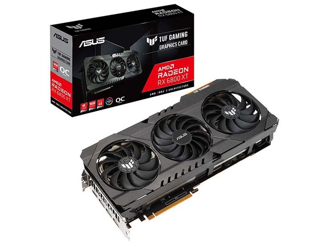 現状品 玄人志向 AMD Radeon RX6800搭載 グラフィックボード GDDR6 16GB トリプルファンモデル RD-RX6800-E16GB /TP カード