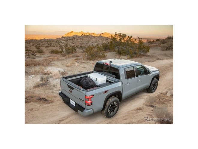 日産 フロンティア 新型、迫力のフロントマスク 北米で2021年夏に発売
