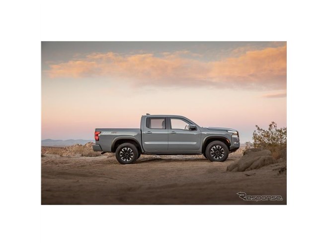 日産 フロンティア 新型、迫力のフロントマスク 北米で2021年夏に発売