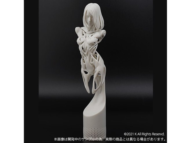 海洋堂、“肉体×メカ”の全高約27cm「デジタルガレージキット