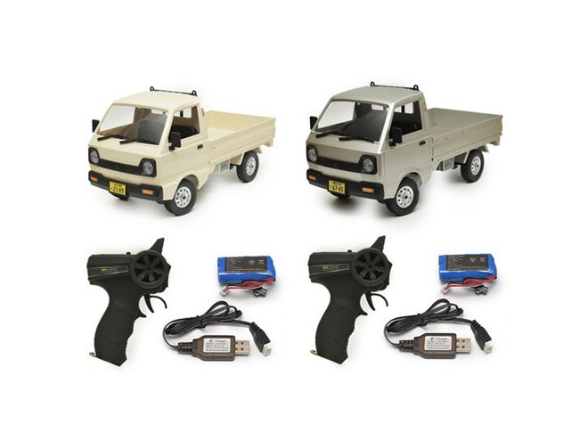 在庫一掃セール売れ筋ランキング 日本メーカーの軽トラを模した1/10スケールRC「D12」の一般発売 ホビーラジコン