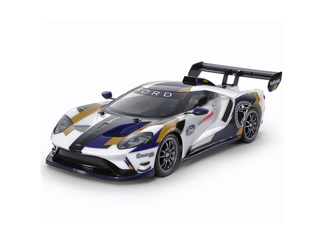 タミヤが「フォードGT Mk II」を電動RC化、バットレスは別部品で構成