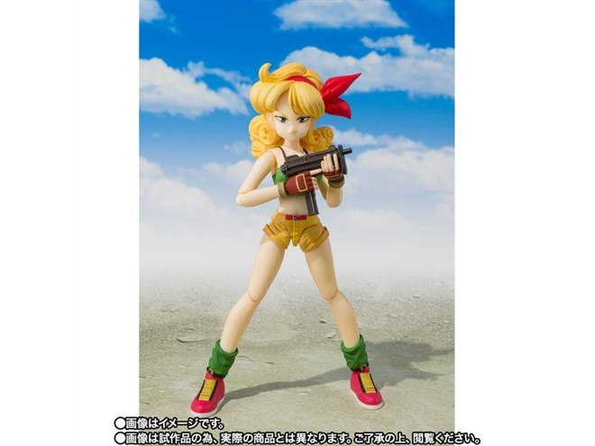 クシャミ後も再現、「ドラゴンボール」ランチさんがS.H.Figuartsから