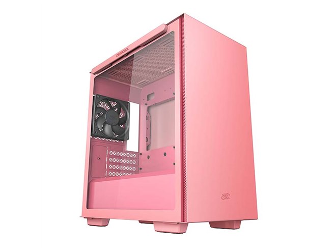 【レビューを書けば送料当店負担】 DEEPCOOL、ピンクとグリーンを用意したPCケース「MACUBE 110 PCケース(自作PC用)