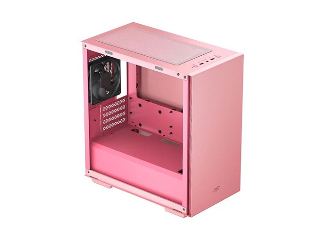DEEPCOOL、ピンクとグリーンを用意したPCケース「MACUBE 110