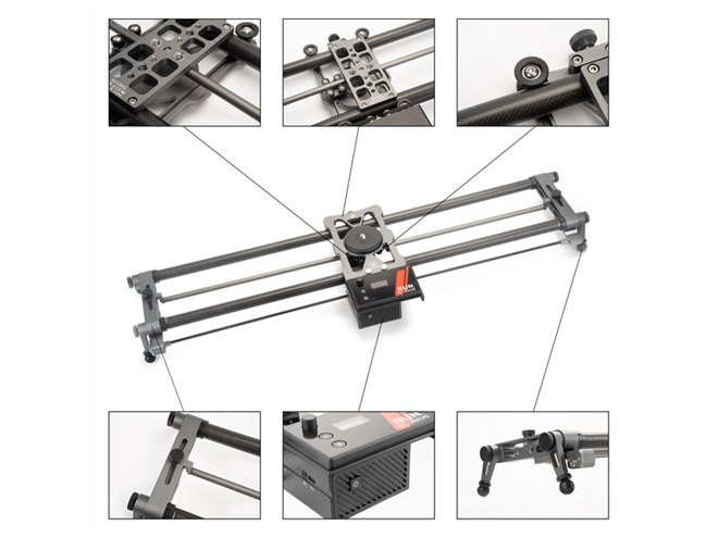 YC Onion 電動スライダー100cm　HOT DOG Slider III 4軸電動カメラスライダー「YC Onion HOT DOG 3.0」を日本で発表