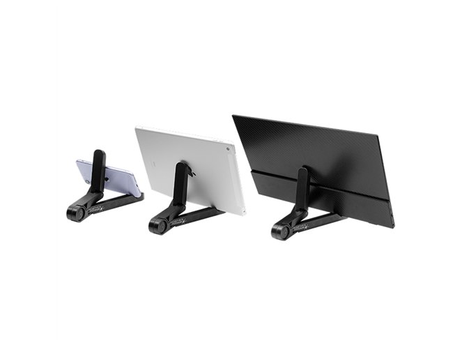 ユニーク、4.7～15.6型対応のフレキシブル・モニタースタンド - 価格.com