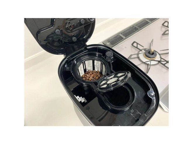 ヒロ、粗挽き/中挽き/粉の3モードを搭載した「全自動コーヒーメーカー
