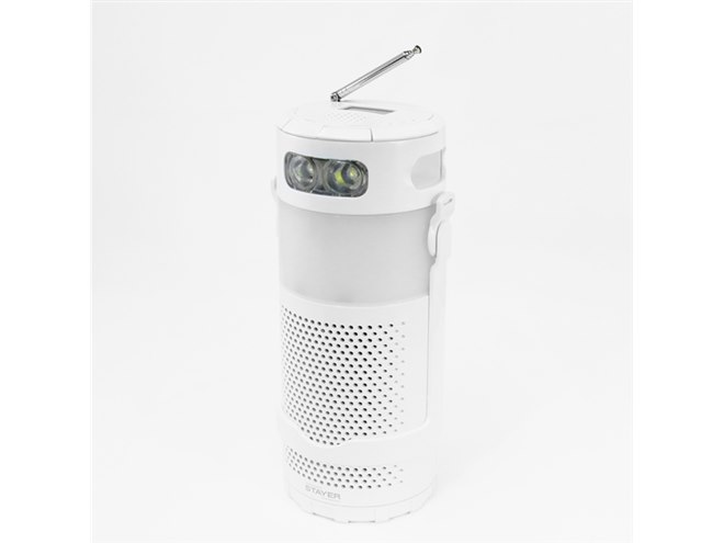 ★まとめ4点セット★ M&M's エムアンドエムズ ランプ 電話機 ラジオ 等 AudioComm木目調ポータブルラジオAM/FM｜RAD-T785Z-WK 03-5058