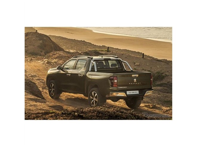 プジョー『ランドトレック』、新型ピックアップトラックを中東