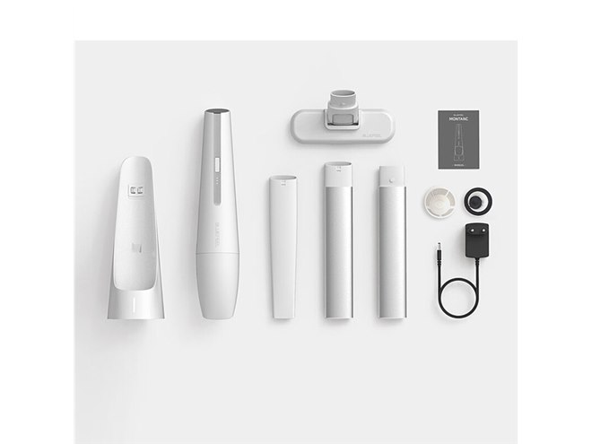 Gloture、吸引力15000Paのコードレスハンディ掃除機「BLUEFEEL MONTANC 