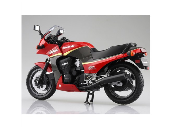 Kawasaki GPz900R 1/12スケールダイキャストバイク　赤/灰 KAWASAKI GPz900R 赤/灰｜株式会社 青島文化教材社
