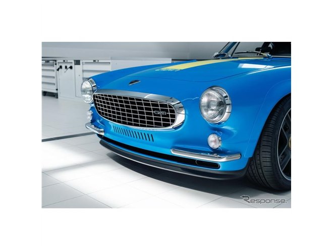 ボルボの名車『P1800』、420馬力ターボ搭載で甦る…雪上ドリフト - 価格.com