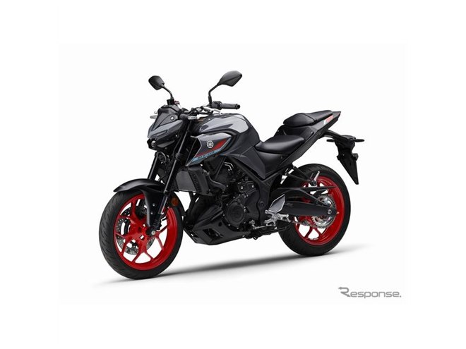 ヤマハ MT-03/MT-25、2021年モデル発売へ…カラー＆グラフィック