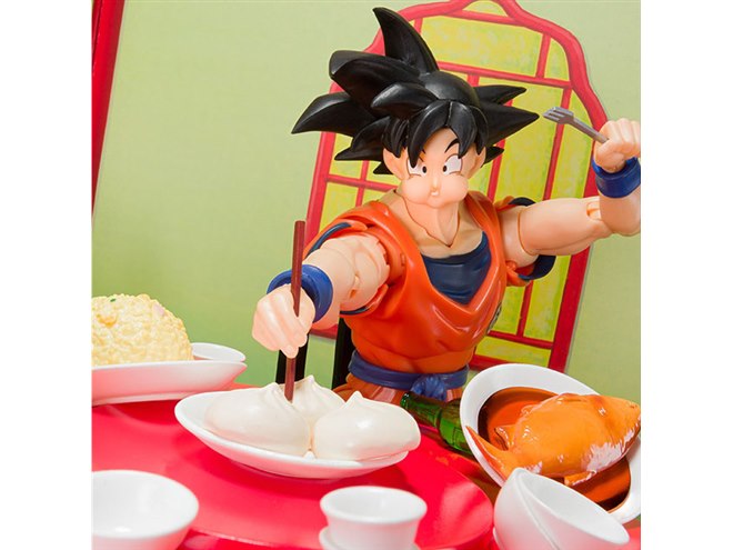バンダイ、ドラゴンボール「S.H.Figuarts 孫悟空の腹八分目セット」を