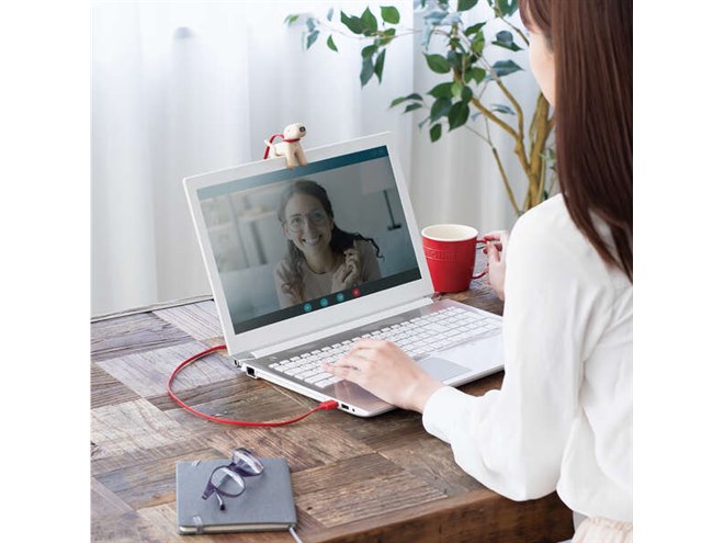 エレコム、犬モチーフの200万画素WEBカメラ「wanco」 - 価格.com