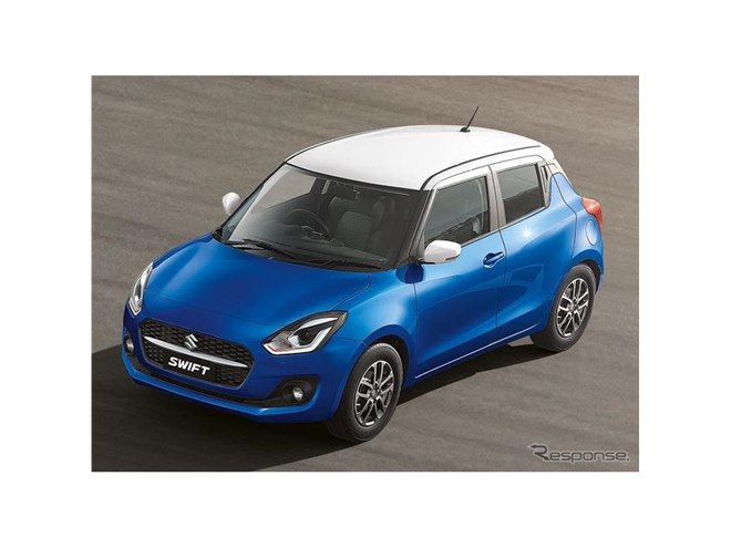 スズキ スイフト に2021年型、燃費23.76km/リットルはクラス最高