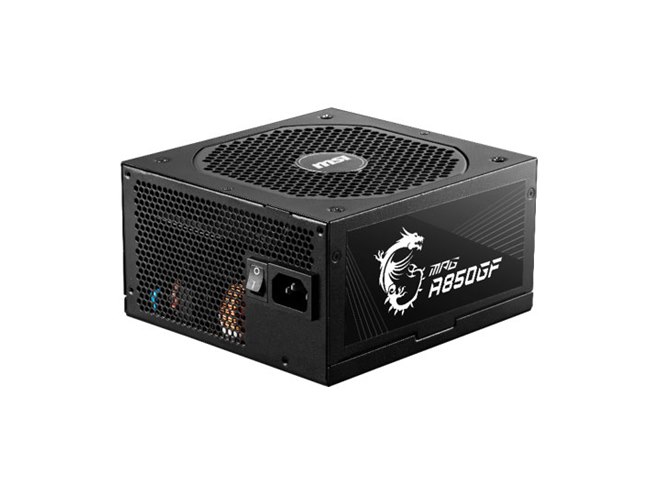MSI MPG A850GF 850W 80PLUS GOLD 電源ユニット 【公式通販】