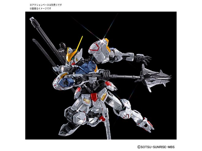 豪華なチタニウムフィニッシュ加工”のMGガンプラ「ガンダムバルバトス」限定発売 - 価格.com