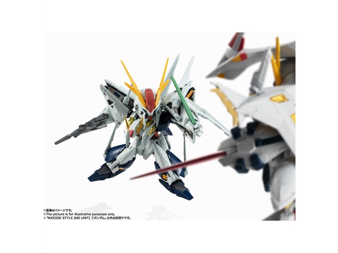 閃光のハサウェイ」“エッジの効いたデザインアレンジ”のΞガンダムが