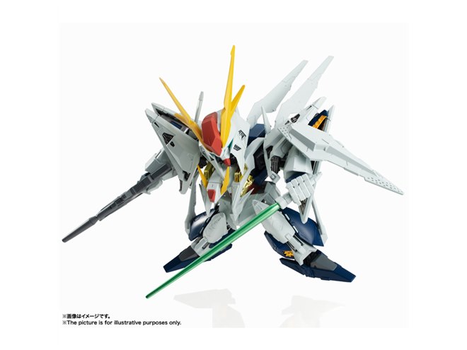 閃光のハサウェイ」“エッジの効いたデザインアレンジ”のΞガンダムが