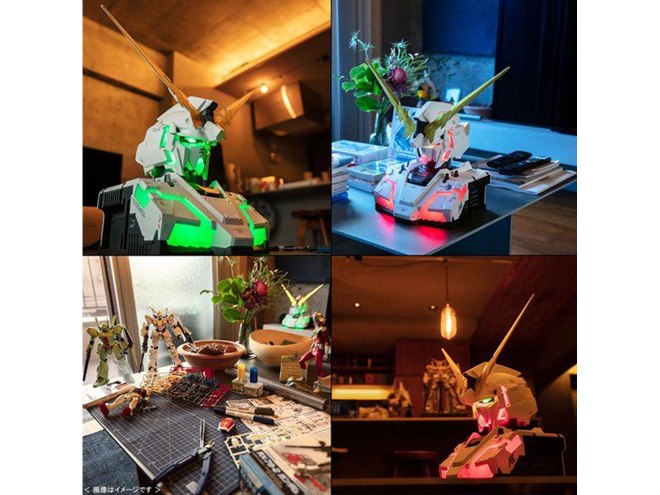 ガンプラ初、デストロイモードに”自動変身”する大型ユニコーンガンダム