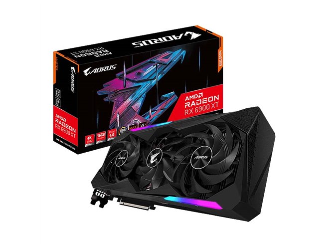 GIGABYTE、ブーストクロック2365MHzの「Radeon RX 6900 XT」を