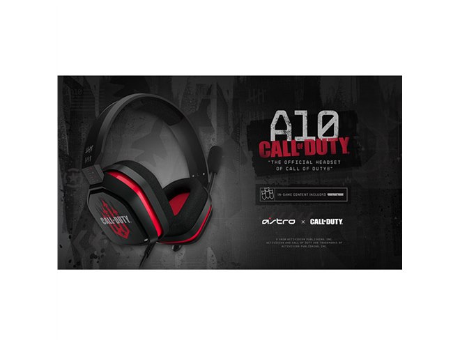 ロジクール、「Call of Duty」とコラボしたゲーミングヘッドセット 