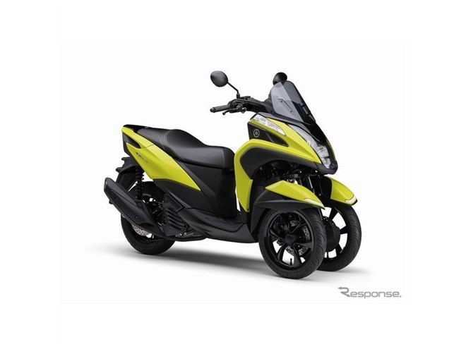 ヤマハ トリシティ125、2021年モデル発売へ 新色イエローを追加 - 価格.com