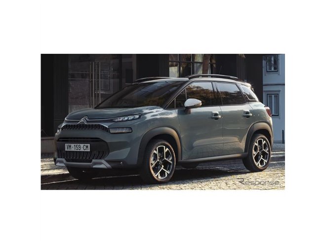 シトロエン C3エアクロス 改良新型、新フロントマスク採用…受注を欧州