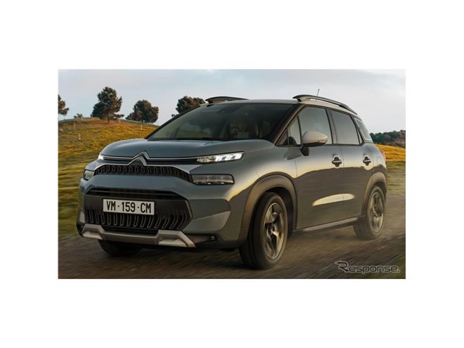 シトロエン C3エアクロス 改良新型、新フロントマスク採用…受注を欧州